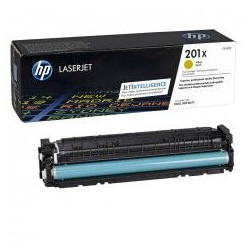 Cartridge N°201X yellow toner HC 2300 pages for HP Color Laserjet Pro M 252