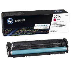 Cartouche N°201A toner magenta 1400 pages pour HP Color Laserjet M 277