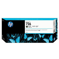 Cartridge N°726 black matte 300ml for HP Designjet T 1200