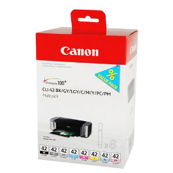 Pack de 8 cartouches N°42 8x13ml réf 6384B010 pour CANON Pixma Pro 100 S