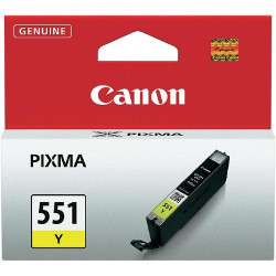 Cartouche N°551 7 ml jaune 6511B001 pour CANON Pixma MG 6650