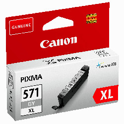 Cartridge N°571XL inkjet gris 11ml for CANON Pixma MG 7751