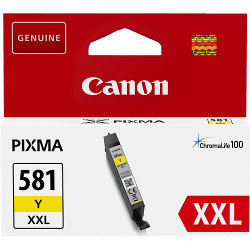 Cartouche N°581XXL jaune 11.7ml 1997C001 pour CANON Pixma TS 9155