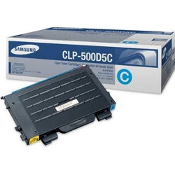 Toner cyan 5000 pages pour SAMSUNG CLP 500