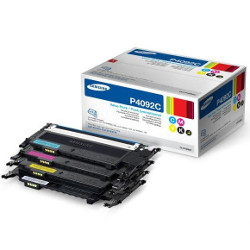 Pack of 4 toner 1BK/1C/1M/1Y rainbow toner kit SU392A for HP CLX 3176