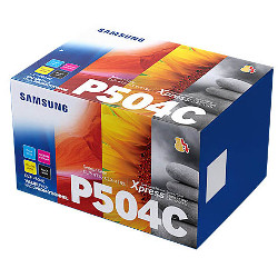 Pack 4 colors BK 2500 pages 3x 1800 pages CMY SU400A for SAMSUNG CLP 415