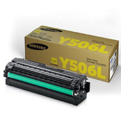 Cartouche toner jaune HC 3500 pages SU515A pour HP CLX 6260