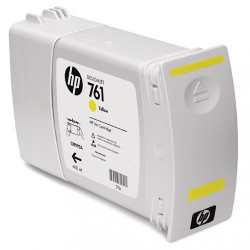 Cartridge N°761 yellow 400ml for HP Designjet T 7200