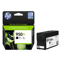 Cartouche N°950XL jet d'encre noir 2300 pages pour HP Officejet Pro 8620