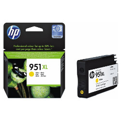 Cartridge N°951XL inkjet yellow 1500 pages for HP Officejet Pro 8100