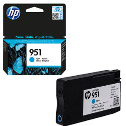 Cartouche N°951 cyan 700 pages pour HP Officejet Pro 8100