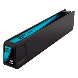 Cartouche N°971 jet d'encre cyan 2200 pages  pour HP Officejet Pro X 576