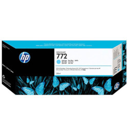 Cartouche N°772 d'encre cyan clair 300ml pour HP Designjet Z 5400