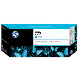 Cartouche N°772 d'encre cyan 300ml pour HP Designjet Z 5400