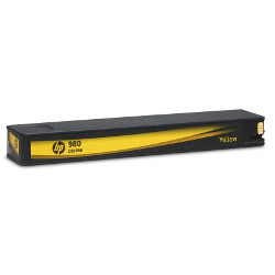 Cartouche N°980 jet d'encre jaune 6600 pages pour HP Officejet Color X 555