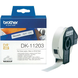 300 etiquettes de dossier de fichier 17mmx87mm for BROTHER QL 560