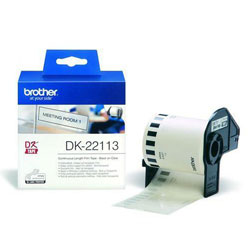Ribbon continu support film adhesif black sur clair 65mmx15.24m for BROTHER QL 710