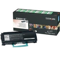 Black toner cartridge 9000 pages avec retour for IBM-LEXMARK E 462