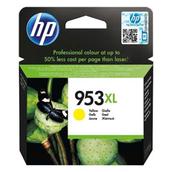 Cartouche N°953XL jaune pigmenté 1600 pages pour HP Officejet Pro 8716