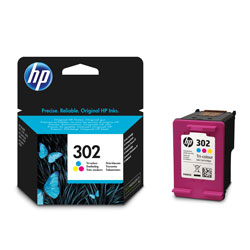 Cartridge N°302 3 colors 165 pages for HP Deskjet 1110