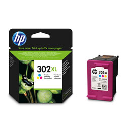 Cartouche N°302XL couleurs 330 pages pour HP Envy 4524