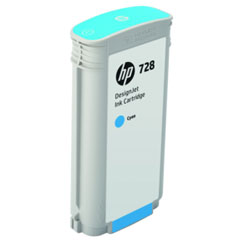 Cartridge N°728 ink cyan 130ml for HP Designjet T 830