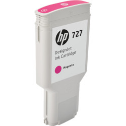 Cartridge N°727 d'ink magenta 300ml for HP Designjet T 1500