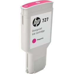 Cartouche N°727 d'encre magenta 300ml pour HP Designjet T 1530