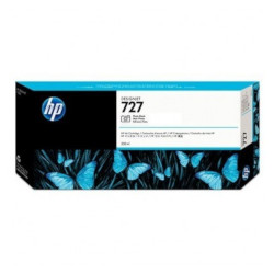 Cartridge N°727 d'ink black photo 300 ml for HP Designjet T 1530