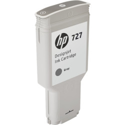 Cartouche N°727 d'encre grise 300ml pour HP Designjet T 1500
