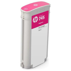 Cartouche N°745 magenta 130ml pour HP Designjet Z 5600