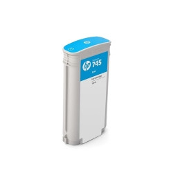 Cartridge N°745 cyan 130ml for HP Designjet Z 5600