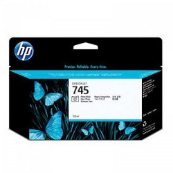 Cartridge N°745 black photo 130ml for HP Designjet Z 5600