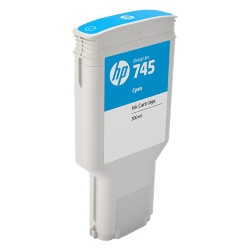 Cartridge N°745 cyan HC 300ml for HP Designjet Z 2600