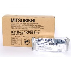 Rouleau de papier thermique x4 110mmx21m pour MITSUBISHI P 90