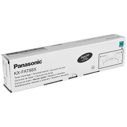 Toner noir 2000 pages pour PANASONIC KX FLC 411