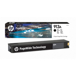 Cartridge N°913A ink black 3500 pages for HP PageWide Managed P57750