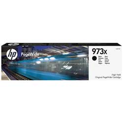 Cartridge N°973X ink black HC 10.000 pages for HP PageWide PRO 477