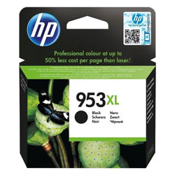 Cartouche N°953XL noir pigmenté 2000 pages  pour HP Officejet Pro 8200