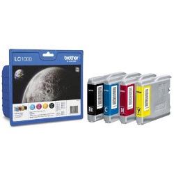 Pack 4 cartridges black cyan magenta yellow for BROTHER MFC 440