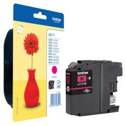 Cartridge inkjet magenta lc121 300 pages for BROTHER DCP J752