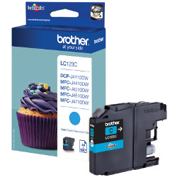 Cyan cartridge 600 pages for BROTHER DCP J752