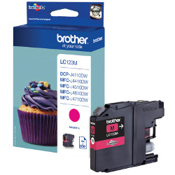 Cartouche jet d'encre magenta 600 pages pour BROTHER DCP J552