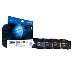 Pack of 4 inks XL BK C/M/Y for BROTHER MFC J5910