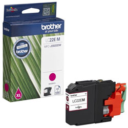 Cartridge inkjet magenta 1200 pages for BROTHER MFC J5920