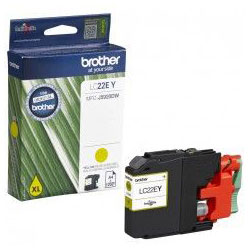 Cartridge inkjet yellow 1200 pages for BROTHER MFC J5920