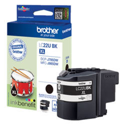 Cartridge inkjet black 2400 pages for BROTHER DCP J785