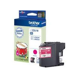 Cartouche jet d'encre magenta 11.8ml 1200 pages pour BROTHER DCP J785