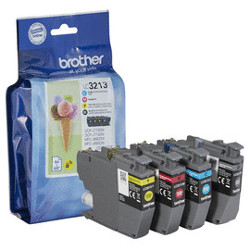 Pack 4 couleurs CMYK HC 4x 400 pages pour BROTHER DCP J572