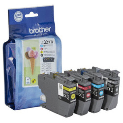 Pack 4 couleurs CMYK HC 4x 400 pages pour BROTHER DCP J890